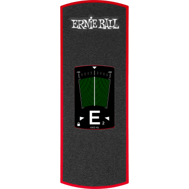 Pédale de volume Ernie Ball VP Jr avec accordeur intégré rouge