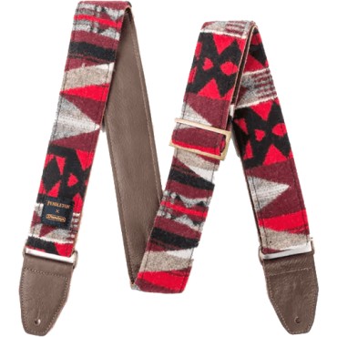 Sangle Dunlop Pendleton Wool - La Paz Scarlet