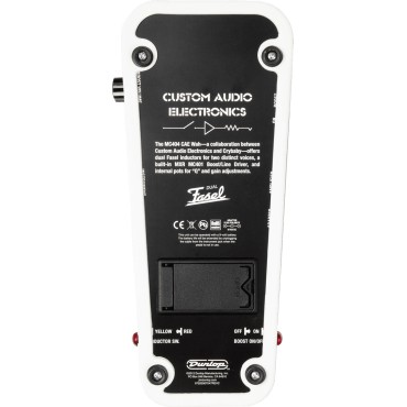 Pédale d'effet Dunlop Wah Wah Custom Audio Electronics