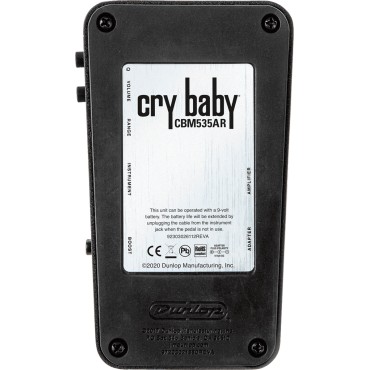 Pédale d'effet Dunlop Cry Baby Mini 535Q Auto-Return