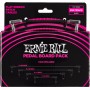 Câble Ernie Ball patch multipack - coudé fin & plat