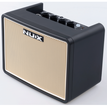 Ampli guitare électrique Nux  compact 3 canaux 3W Bluetooth - beige édition limitée