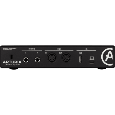 Interfaces audio Arturia USB 2 entrées MiniFuse noire