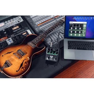 Pédale d'effet Nux Pédale de delay numérique type Tape Echo