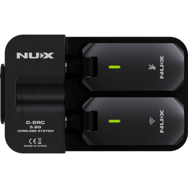 Système sans fil Nux pour guitare 5,8 GHz auto synch