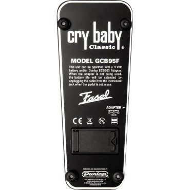 Pédale d'effet Dunlop Cry Baby Classic Fasel