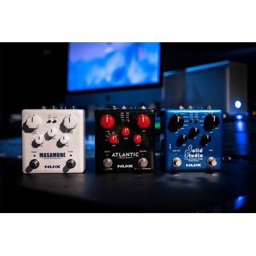 Pédale de delay et réverb Nux avec 3 modes