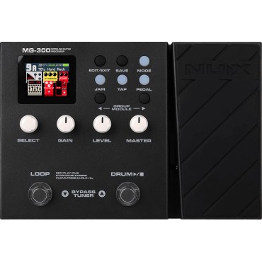 Processeur d'effet Nux Multi-effets guitare avec 2 switchs et expression