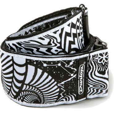 Sangle Dunlop I Love Dust Vortex - Black/White