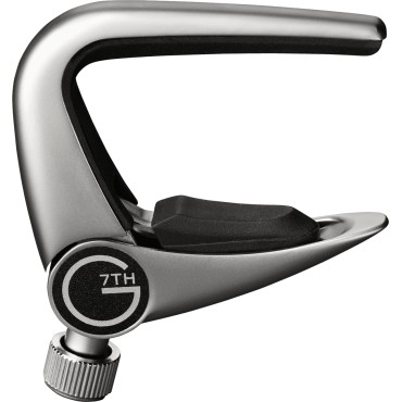 Capodastre G7th Newport Ukulele / Banjo argent