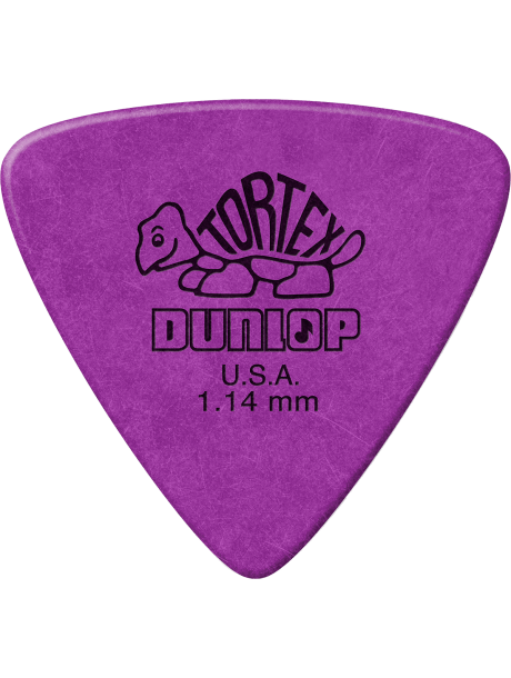 Médiators Tortex Dunlop Tortex Triangle 1,14mm sachet de 72