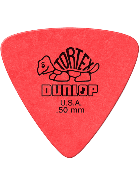 Médiators Tortex Dunlop Tortex Triangle 0,50mm sachet de 72