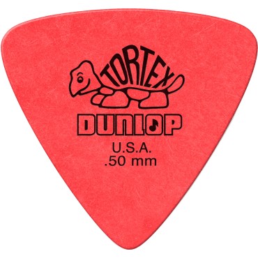 Médiators Tortex Dunlop Tortex Triangle 0,50mm sachet de 72