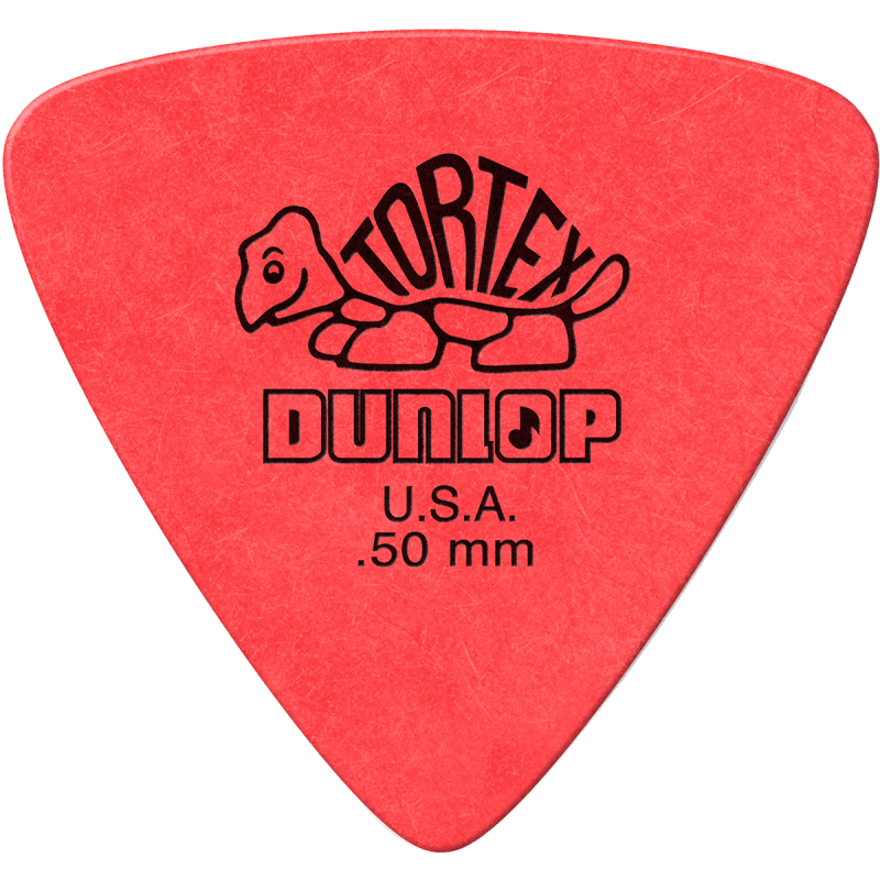 Médiators Tortex Dunlop Tortex Triangle 0,50mm sachet de 72
