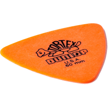 Médiators Tortex Dunlop Tortex Triangle 0,60mm sachet de 72