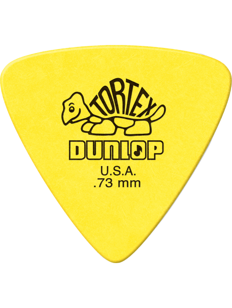 Médiators Tortex Dunlop Tortex Triangle 0,73mm sachet de 72