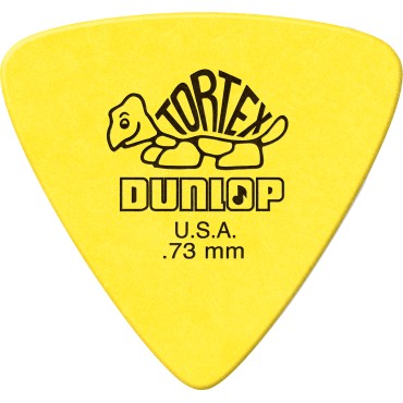 Médiators Tortex Dunlop Tortex Triangle 0,73mm sachet de 72