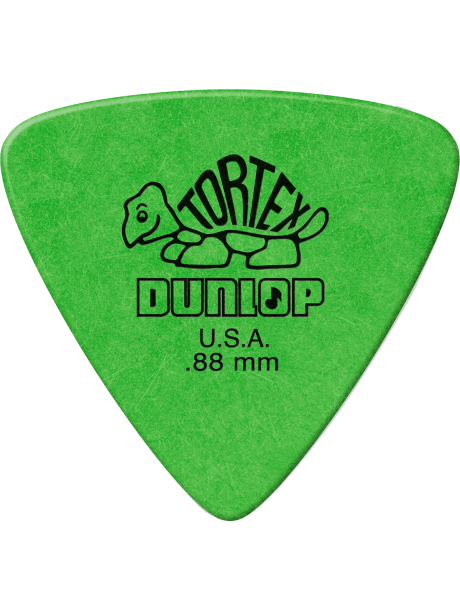Médiators Tortex Dunlop Tortex Triangle 0,88mm sachet de 72