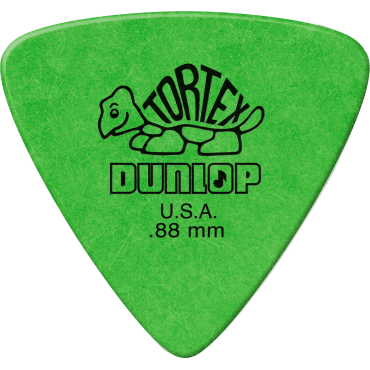 Médiators Tortex Dunlop Tortex Triangle 0,88mm sachet de 72
