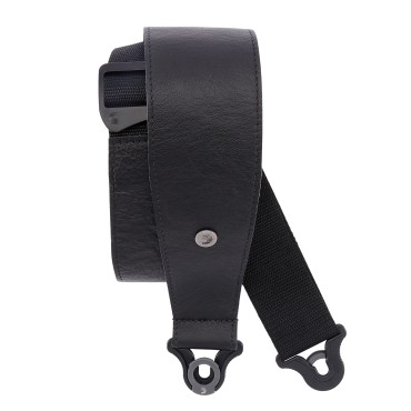 Sangle en cuir D'Addario Comfort Auto Lock Noire