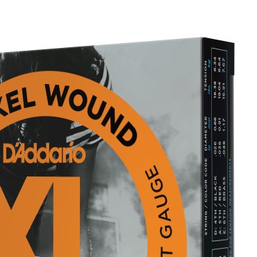 D'Addario EXL110-3D Regular Light - 3 Jeux
