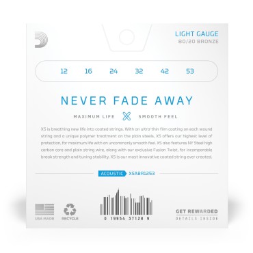 D'addario XSABR1253 Tension Light