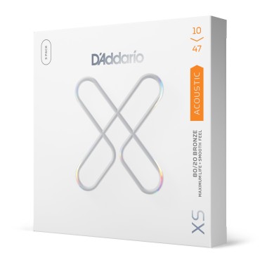 D'addario XSABR1047-3P Tension Extra Light - 3 jeux