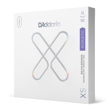 D'addario XSABR1152-3P Tension Custom Light - 3 jeux