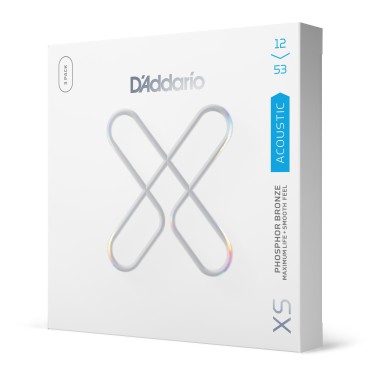 D'addario XSAPB1253-3P Tension Regular Light - 3 jeux