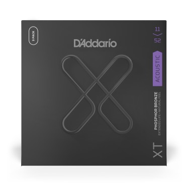 D'addario XTAPB1152-3P Tension Custom Light - 3 jeux