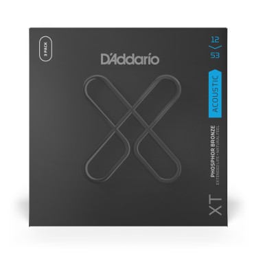 D'Addario XTAPB1253-3P Tension Light - 3 jeux