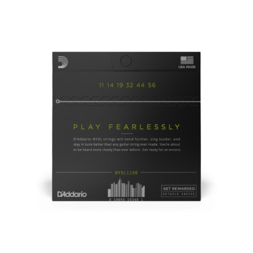 D'Addario NYXL1156 Tension Medium/X-Heavy