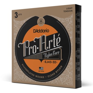 D'Addario EJ43 Tension Légère  – 3 Jeux