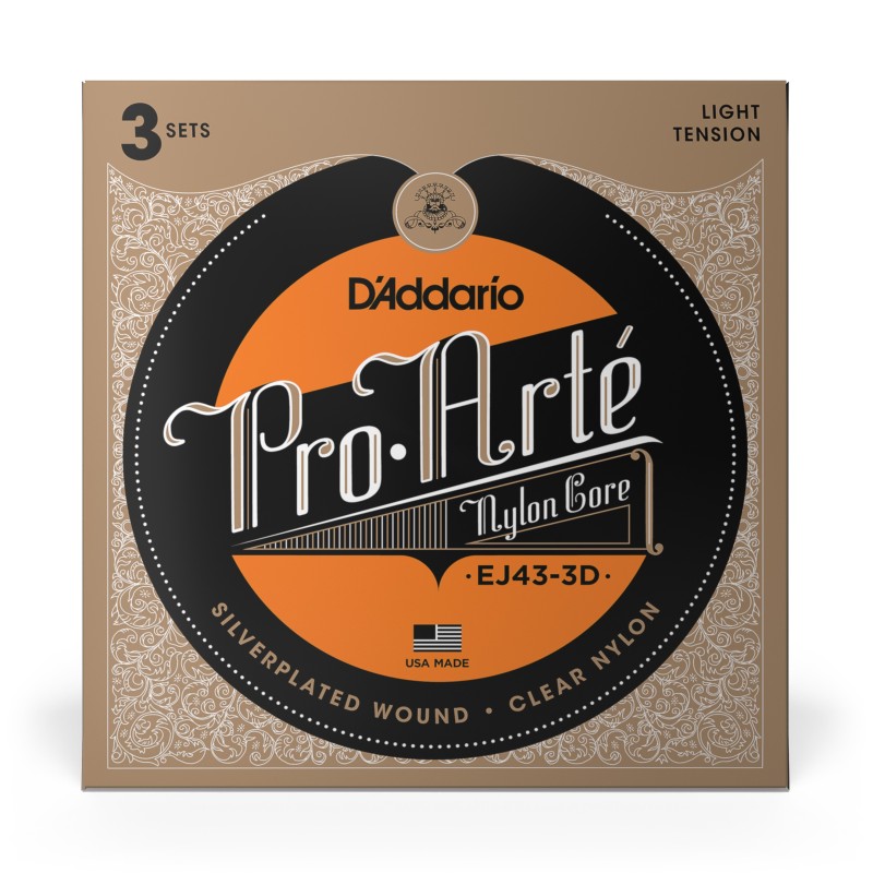 D'Addario EJ43 Tension Légère  – 3 Jeux