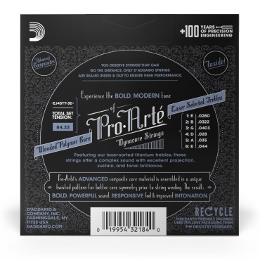 D'Addario EJ45TT Tension Normal – 3 Jeux