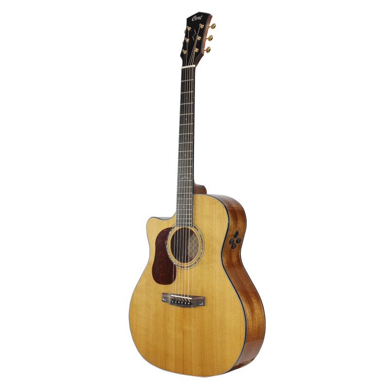 Guitare Cort Gold A6 Gaucher Naturel BR