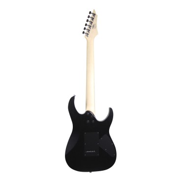 Guitare Cort X100 Gaucher Noir Open Pore