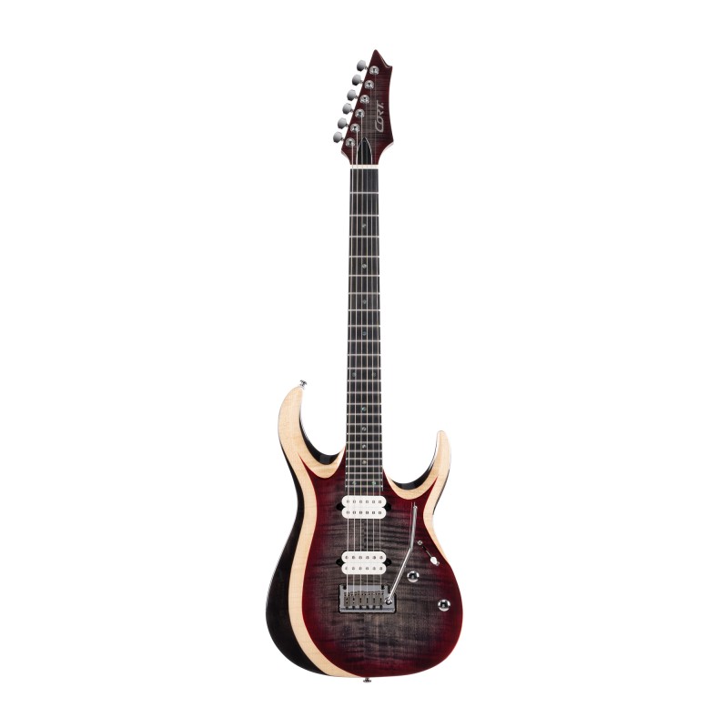 Guitare Cort X700 DUALITY II LAVA Burst