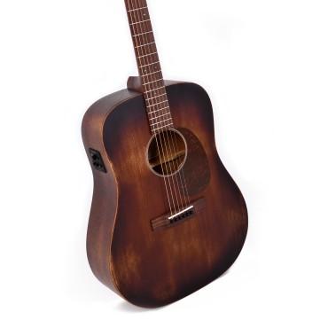 Guitare Sigma SERIE 15 DM-15E AGED EQ Fishman