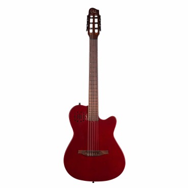 Guitare Godin Multiac Mundial Aztek Red livrée en housse