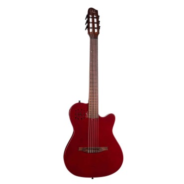 Guitare Godin Multiac Mundial Aztek Red livrée en housse