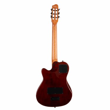 Guitare Godin Multiac Mundial Kanyon Burst livrée en housse