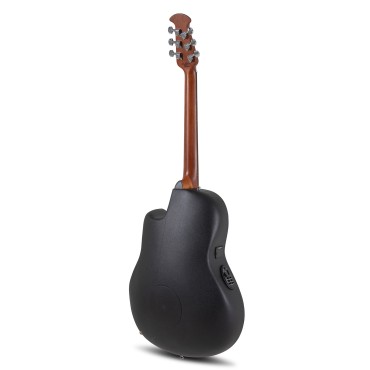 Guitare Ovation électro-acoustique Celebrity Elite Mid Cutaway Reverse Red Burst