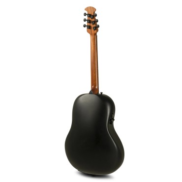 Guitare Ovation électro-acoustique Pro Series Ultra Mid-Depth Non-Cutaway Pitch Black