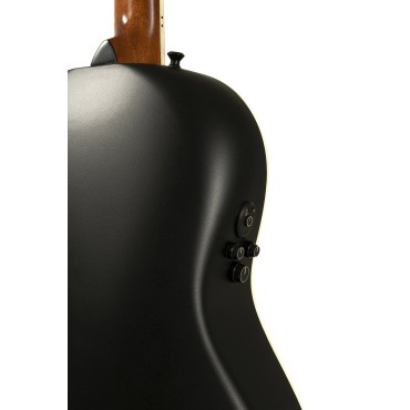 Guitare Ovation électro-acoustique Pro Series Ultra Mid-Depth Non-Cutaway Silver Shadow