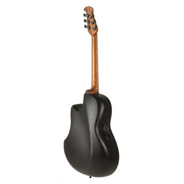 Guitare Ovation électro-acoustique Standard Balladeer Deep Contour Cutaway Cherry Cherry Burst