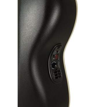 Guitare Ovation électro-acoustique Standard Balladeer Deep Contour Cutaway 12 cordes Noir