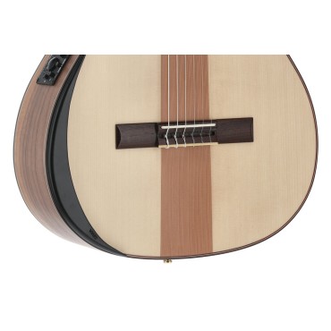 Guitare Manuel Rodiguez Electro-acoustique Café Cortado Cutaway Noyer