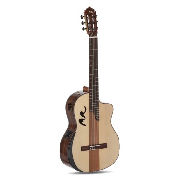 Guitare Manuel Rodiguez Electro-acoustique Café Cortado Cutaway Bois de rose