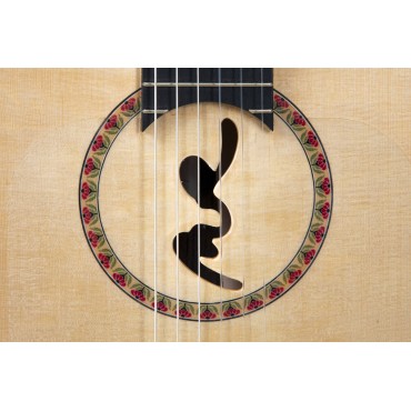 Guitares de maître Signature Legacy FLAMENCO FF Sabicas Cutaway